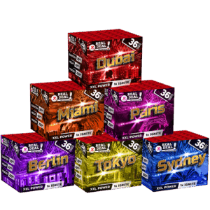 SPECTACLE 6   6x36 SHOTS ASSORTED CAKES